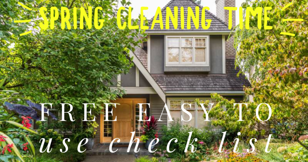 Springtime Home Maintenance Checklist